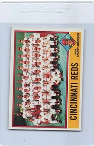 1976 Topps #104 Cincinnati Reds Team NM *347 - Picture 1 of 2