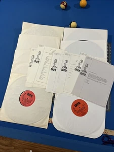 Rock On The Road Part I/II Great English Groups/American Bands 10-Lp Cue Sheets - Foto 1 di 24