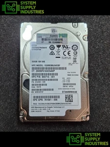 20x HP EG000300JWEBF 300GB 10K 6Gbps 2.5" SAS HDD P/N:869714-001 NO CADDY JOBLOT - Picture 1 of 3