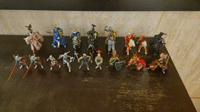 Lote de Set de Caballeros Mundo Medieval Fantasía Sheich y Papo Foto 1 de 4