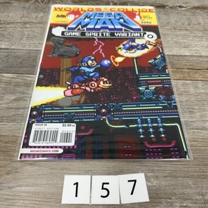 Mega Man #26 Worlds Collide 7 vom 12. August 2013 Spiel Sprite Variante signierte Ausgabe - Bild 1 von 1