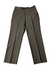 pronto uomo Anzughose 34 100% Wolle braun gerades Bein - Bild 1 von 7