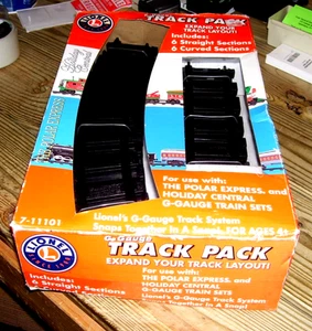 TRACK PACK - LIONEL G-GAUGE FastTrack track system 12 pieces Complete, NOS - Picture 1 of 4