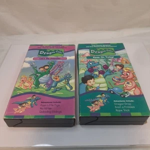 Dragon Tales Vhs Konvolut Kinder Lass uns Freunde werden! Weiter so! Schuber getestet - Bild 1 von 4