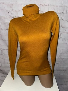 C&A Clockhouse WE LOVE KNIT Rollkragenpullover Strickpullover curry Grösse M - Bild 1 von 6