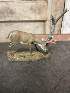 Danbury Mint Weißschwanz Hirschbock - The Rub von Curtis Christensen - wie besehen - Bild 1 von 8