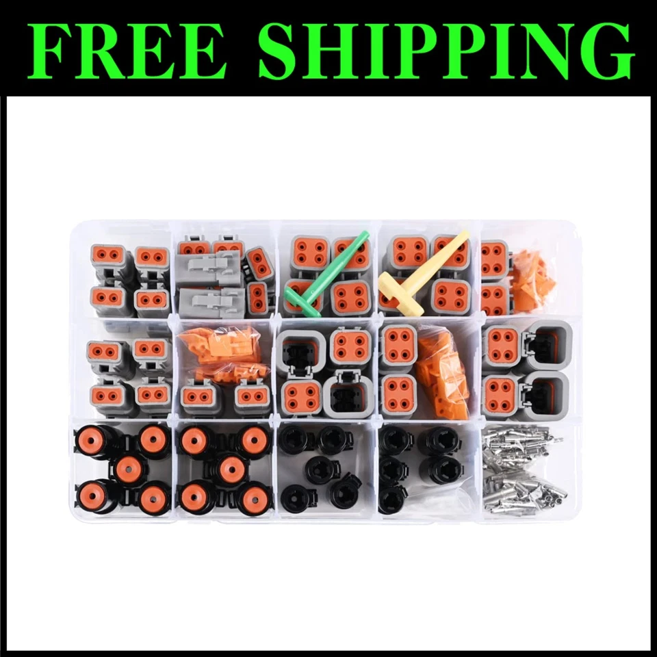 Automotive  Connector Kit DTP DTHD 12-14AWG Contacts - Image 1 of 4