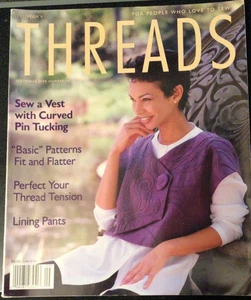 TAUNTON'S THREADS MAGAZINE SEPTEMBER 1998, NUMBER 78 - Picture 1 of 11