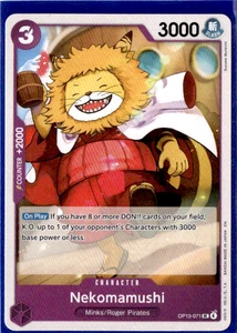 Nekomamushi - OP13-071 - One Piece Carrying on His Will - Bild 1 von 1