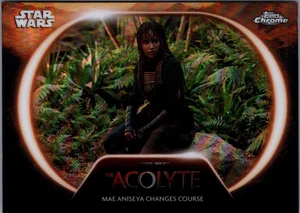 2025 Topps Chrome Star Wars The Acolyte #AC10 Mae Aniseya Changes Course - Bild 1 von 2