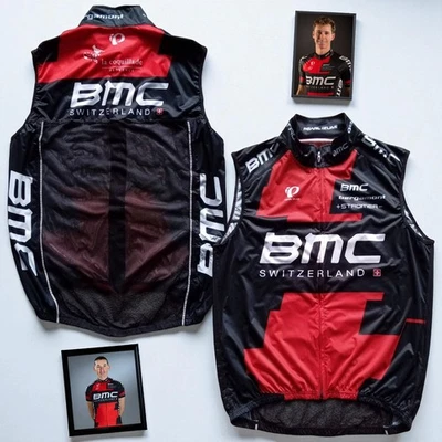2013 Pearl iZUMi Elite Series BMC Racing Team Windstopper Cycling Vest — Size L - Image 1 of 4