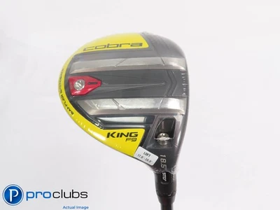 COBRA GOLF New! Cobra King F9 18.5* 5-6 Wood - UST Lin-Q M40X Blue 6F4 Regular Flex 451799