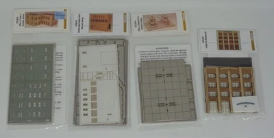 Z Scale GS Laser kits Office 2-Wall-A, Base Core, Lindsey Bros Backdrop  Lot #2 - Image 1 of 2