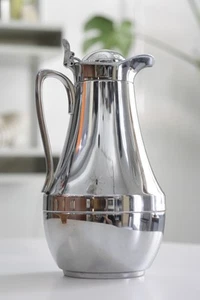 vintage Alfi Isolierkanne Saphir 1 Liter Kaffekanne Chrom - Bild 1 von 4
