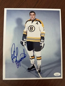 PHIL ESPOSITO signiert 8x10 Bruins Rangers HOF JSA - Bild 1 von 1