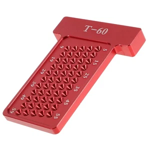 Woodworking Ruler Tool for Engineers and Artists Red Gauge - Picture 1 of 12