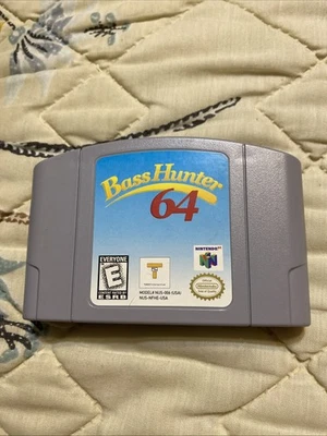 Nintendo 64 Sports Game -Bass Hunter 64 - No Case - Image 1 of 4