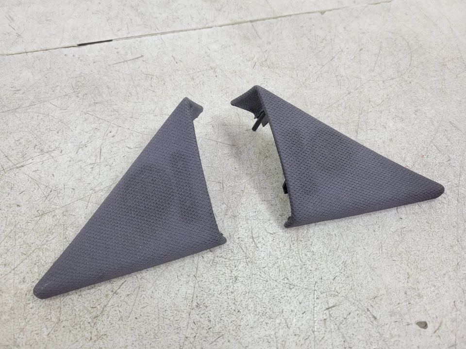 JAGUAR XK8 XKR 96-06 DOOR CORNER TWEETER SPEAKER COVER SET OF TWO - Image 1 of 4