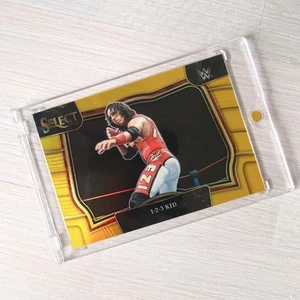 2023 Panini Select WWE 1-2-3 Kid Gold /10 Prizm Wrestling Card - Bild 1 von 2