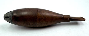 RARA Pipa Tabacco Zeppelin Vintage Secolo Vecchia Briar Made In Italy Sigaro - Foto 1 di 12