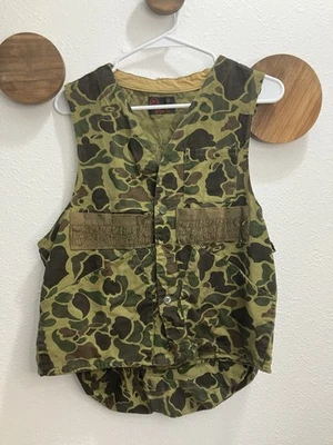 Vintage Black Sheep Hunting Vest Mens Small Camo - Image 1 of 4