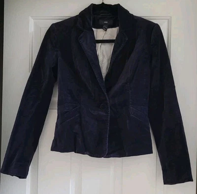 Chaqueta de pana azul H&M para mujer talla 6 Foto 1 de 4
