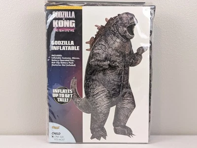 Disfraz inflable de Halloween Godzilla X Kong Godzilla para niño talla única Foto 1 de 4