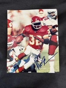 Marcus Allen Hand Signed Autographed KC Chiefs 8x10 Photo Steiner COA 01504 - Bild 1 von 3