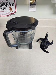 Ninja Frullatore Tritatutto Ciotola, Coperchio e 2 Lame 64 oz 8 Tazze BL770 BL780 BL771 - Foto 1 di 12