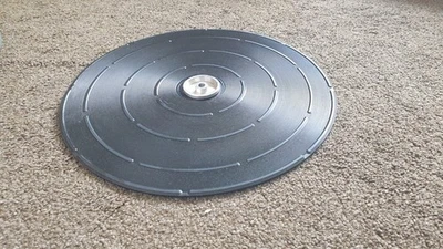 Thorens TD-150 Mk1 mat and 45rpm adapter see Pictures & Description - Image 1 of 4