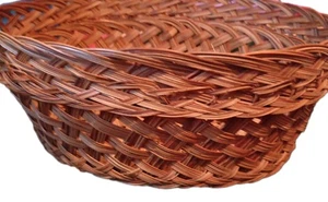 Extra Large Vintage Wicker Basket - Picture 1 of 8