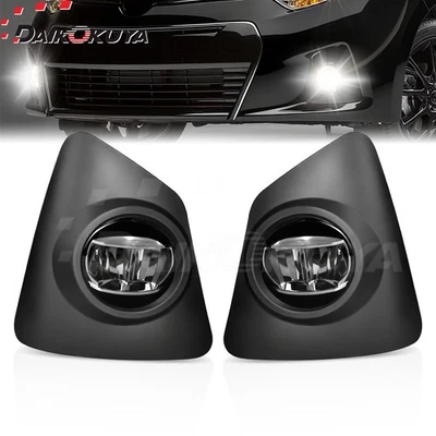 LED Fog Lights Compatible 2014 2015 2016 Toyota Corolla S SE-Fog Lamps Assembly. - Image 1 of 4