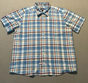 Patagonia Hemd Bio Baumwolle Kurzarm kariert Knopfleiste Large - Bild 1 von 9