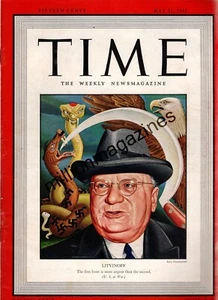 1942 Time May 11-Federal Sales Tax? King of the Cannibal isles; Dorothy Thompson - Picture 1 of 1