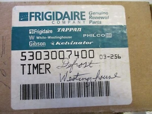 Temporizador de descongelación para refrigerador Frigidaire P/N 5303007400 - Imagen 1 de 5