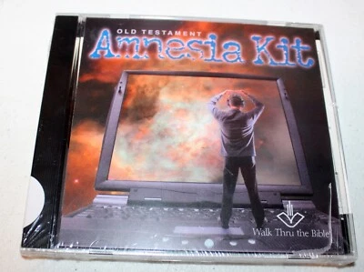 Old Testament Amnesia Kit Walk Thru Bible (New Sealed Windows PC CD-ROM) RARE - Image 1 of 2