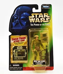 Star Wars Power of The Force Freeze Frame - Endor Rebel Soldier Action Figure - Picture 1 of 2