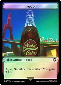 Food Token FOIL - 0013 - Fallout PIP MTG - Foto 1 di 1