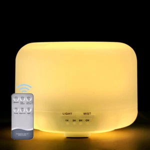 500ML Humidifier for HOME & OFFICE & HOTEL with Light, Quiet & Auto-of Cool Mist - Picture 1 of 10