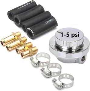 Regulador de Presión de Combustible 1-5 PSI Manual Ajustable Universal para Carburador Carburador - Imagen 1 de 6