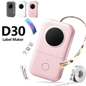 Phomemo D30 Label Maker Machine Portable Mini Pocket Thermal Label Printer UK - Picture 1 of 17