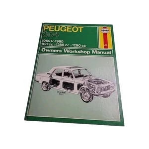 Haynes Peugeot 304 1969 1980 Owners Workshop Manual Book - Picture 1 of 3