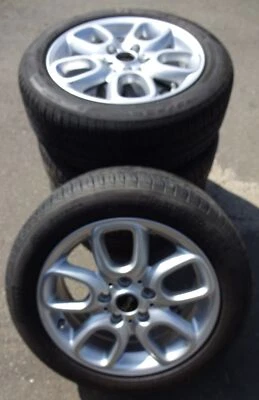 4 Orig MINI Sommerräder Loop Spoke 494 195/55 R16 87W F55 F56 F57 6855103 1127 - Bild 1 von 4