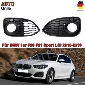 Par de rejilla de faros antiniebla para BMW Serie 1 F20 F21 Sport 15-18 - Imagen 1 de 5