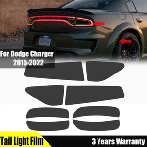 Rear Tail Light Precut Tint Kit Film Cover Overlay For Dodge Charger 2015-2022 - Bild 1 von 12