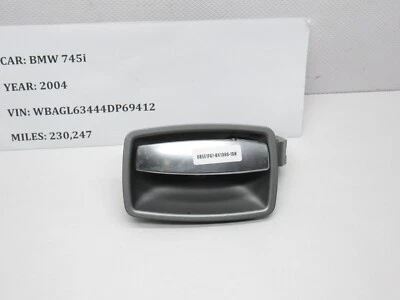 Оригинальная левая задняя ручка внутренней двери со стороны водителя для BMW 745i 2004 года выпуска 7024303 и SANA - Изображение 1 из 4