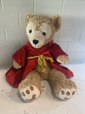Disney Parks DUFFY Bear Plush Fantasia Sorcerer Robe Stuffed Animal Toy 18” - Image 1 of 4