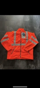 SIOEN WARNSCHUTZ FLEECEJACKE Gr. L REIMS LEUCHTORANGE Arbeitsjacke NEU - Bild 1 von 1