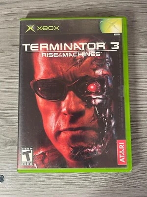 Terminator 3 Rise of the Machines (Microsoft Xbox) Authentic CIB - Image 1 of 4