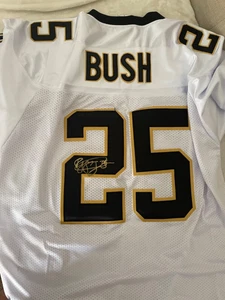 Reggie Bush Autographed New Orleans Saints Jersey - Picture 1 of 4